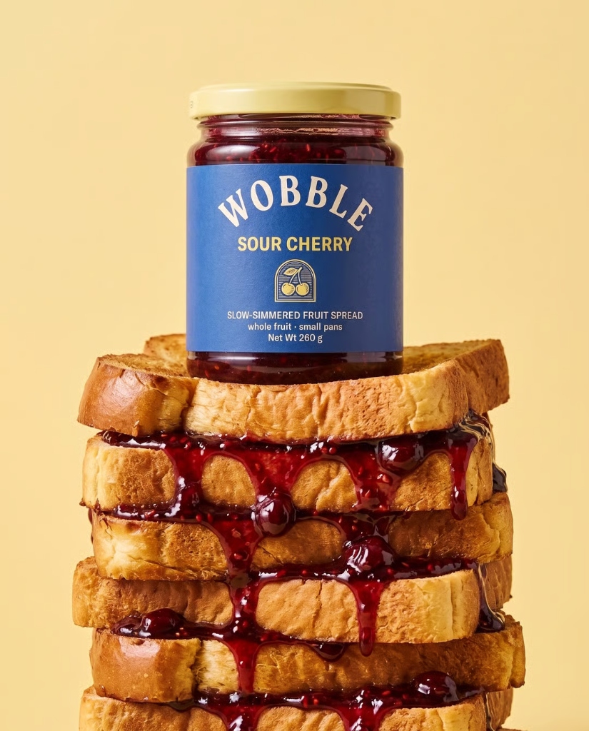 Wobble Sour Cherry Fruit Spread